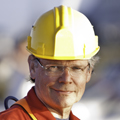 Pad leader Niels Foldager during final preparations Thursday night.