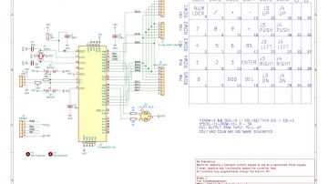 Schematic for the Kicad keypad
